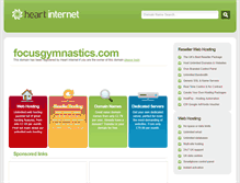 Tablet Screenshot of focusgymnastics.com